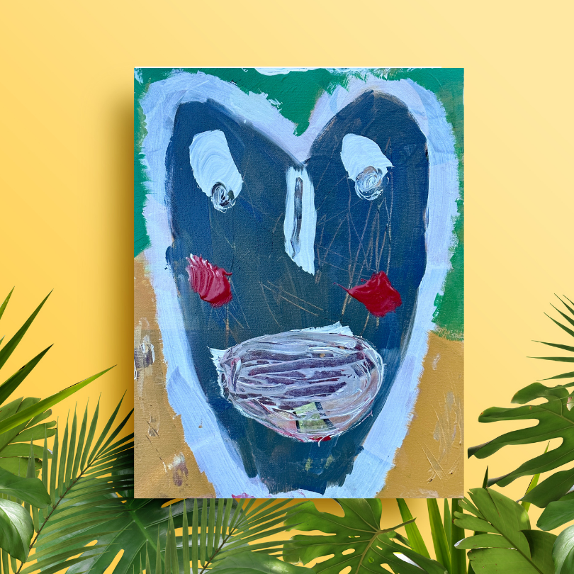 You Matter!, Painting, Acrylic on canvas, 2023 (18x14")