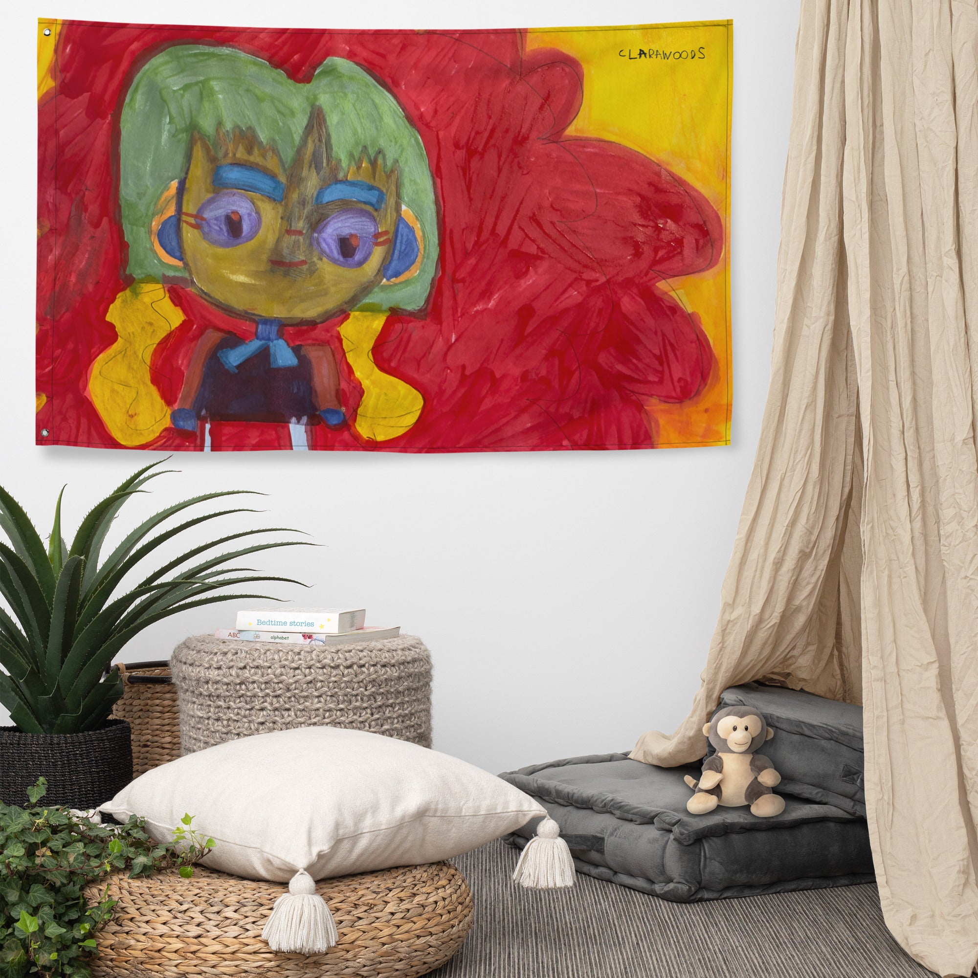 Wednesday Decoration Flag
