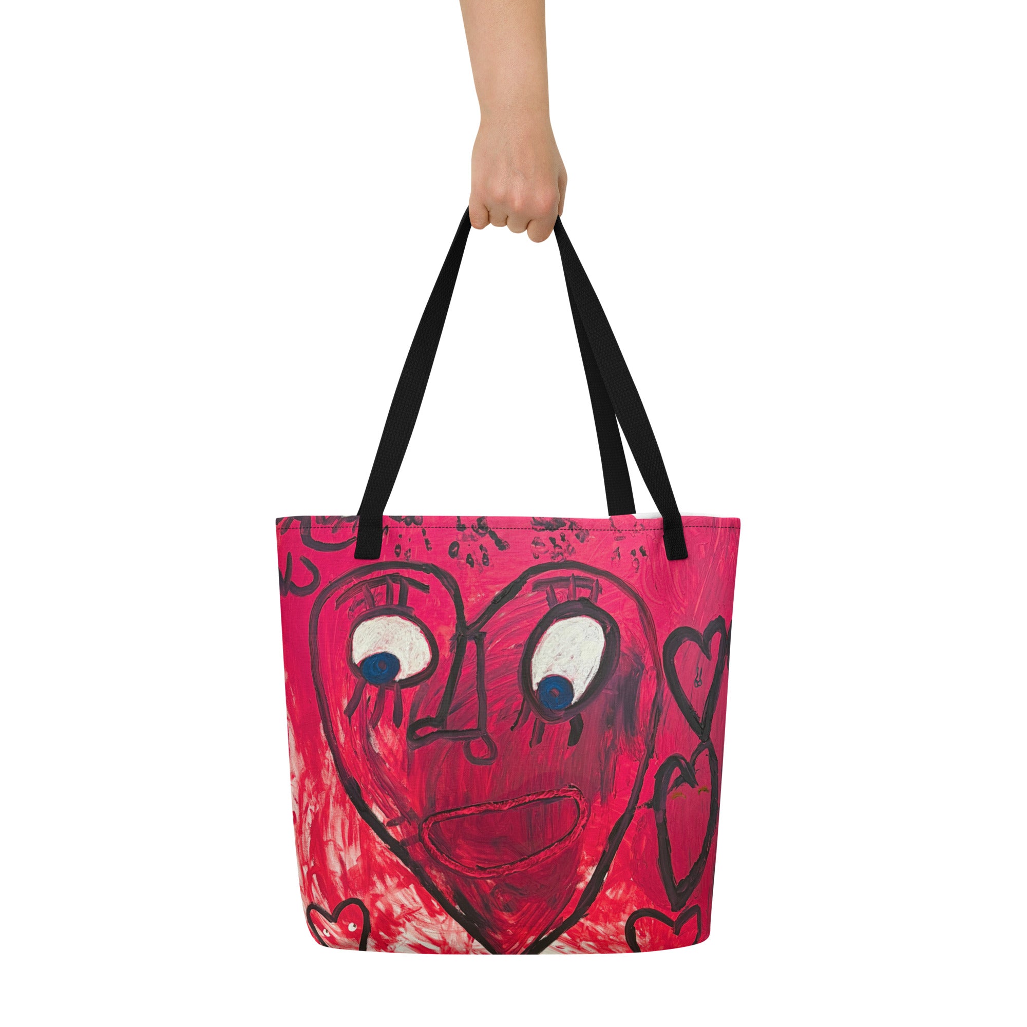 "Love" Large Tote Bag