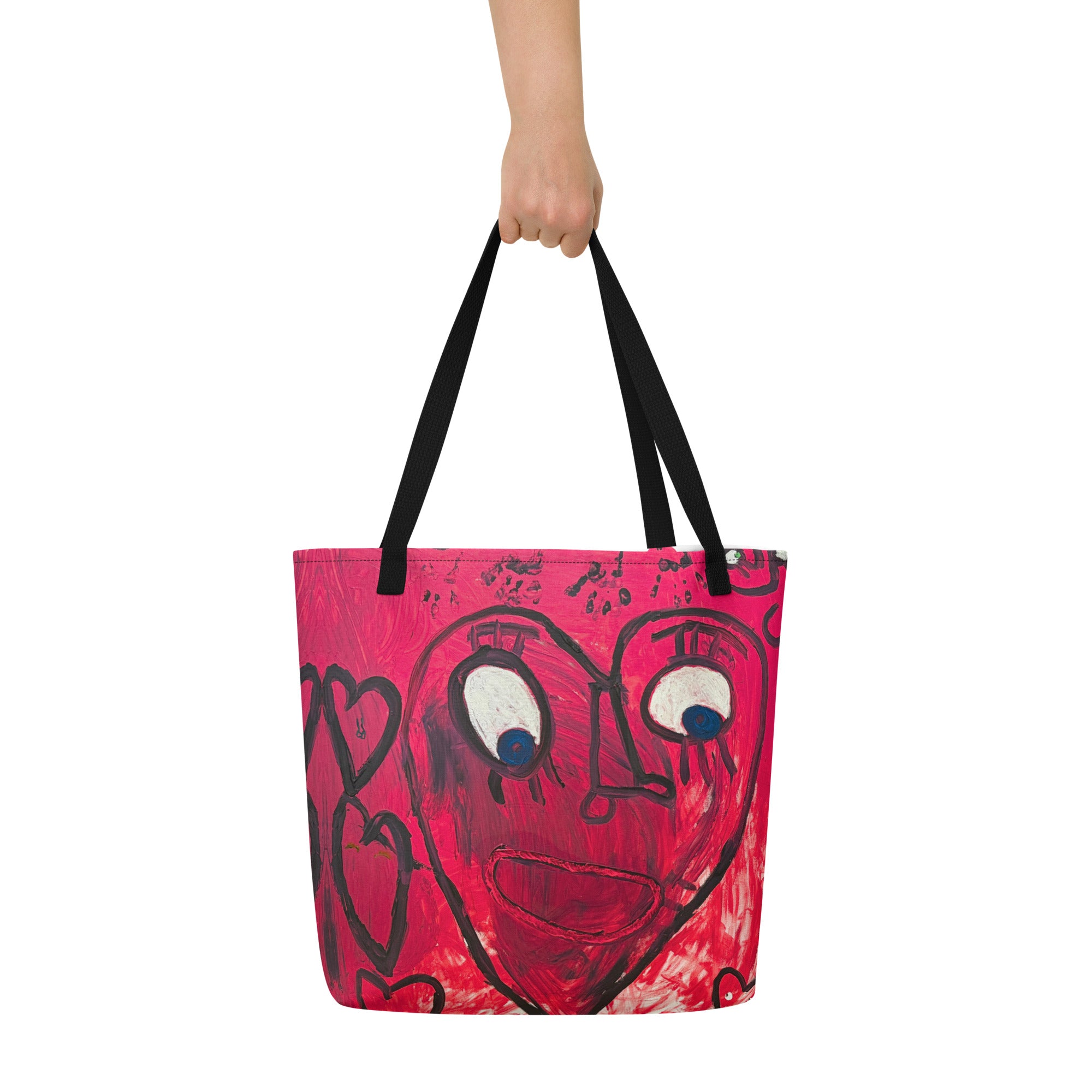 "Love" Large Tote Bag