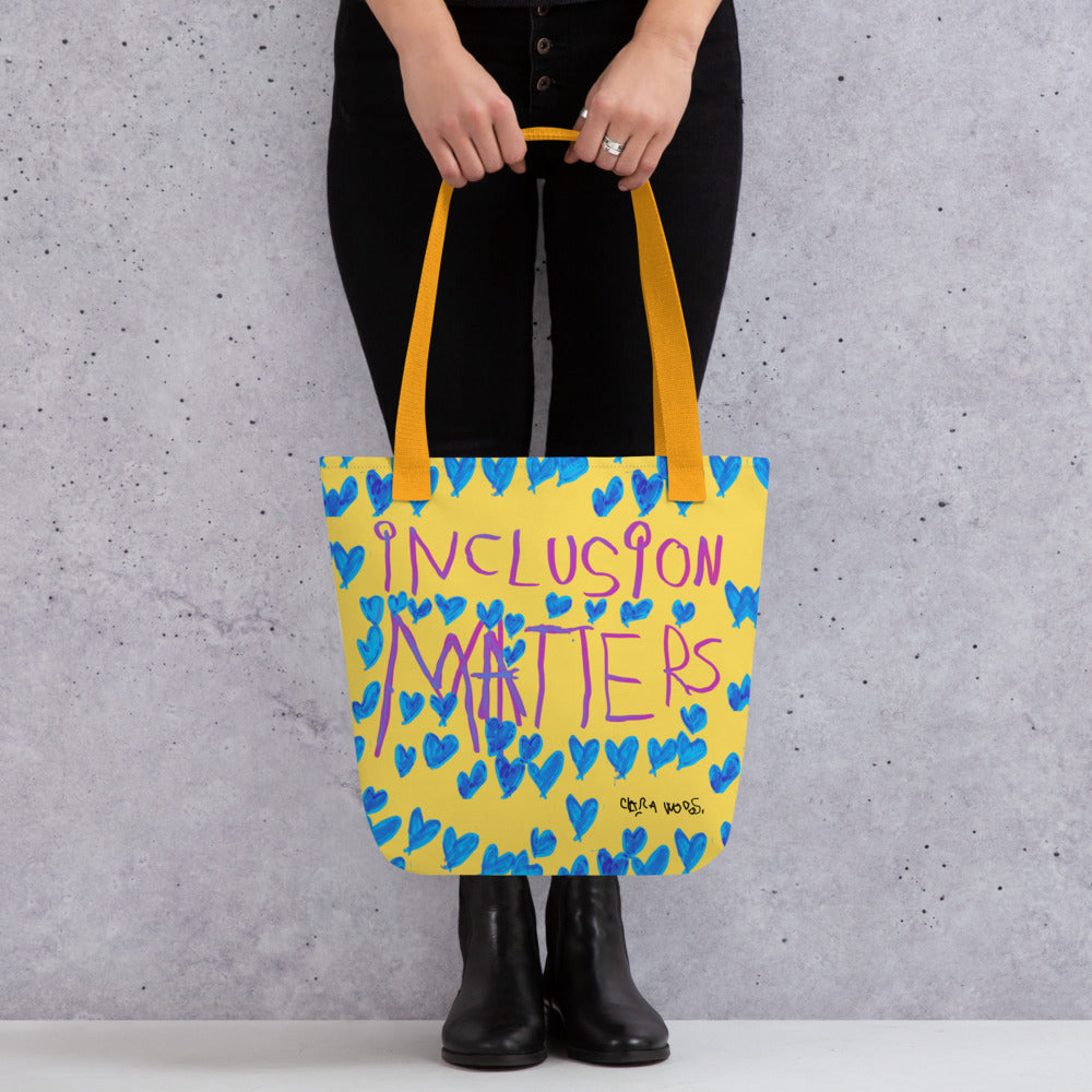 Inclusion Matters Tote bag – Clara Woods Collection