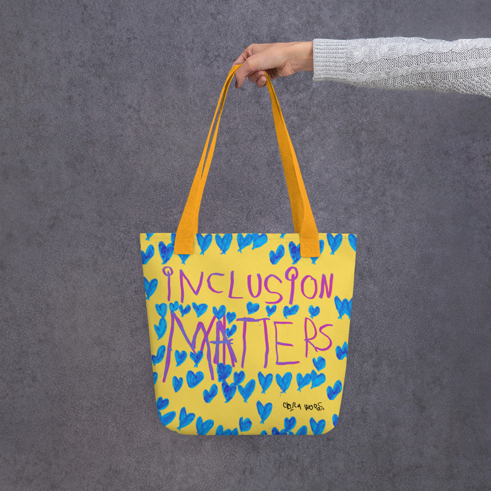 Inclusion Matters Tote bag – Clara Woods Collection