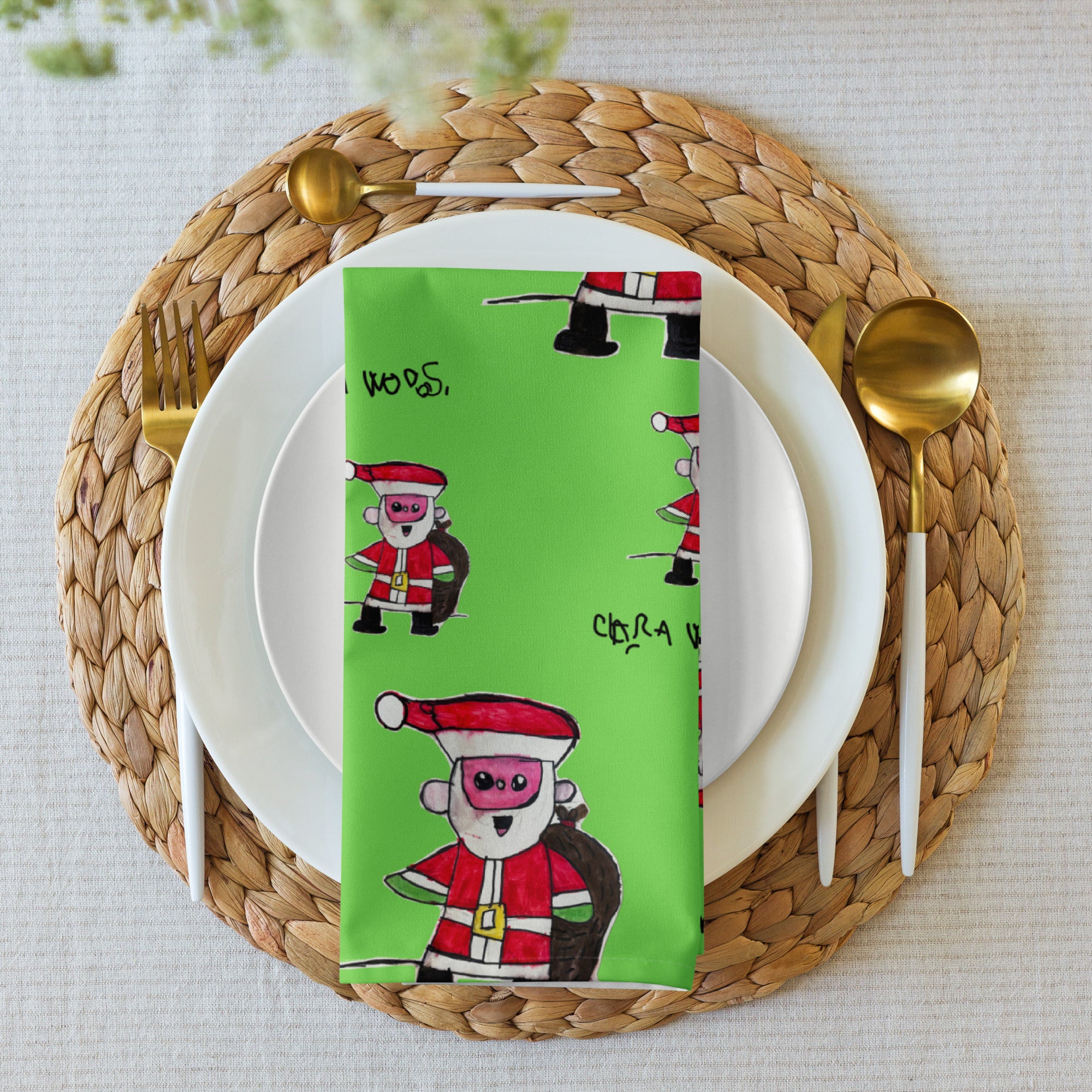 Christmas Cloth napkin set