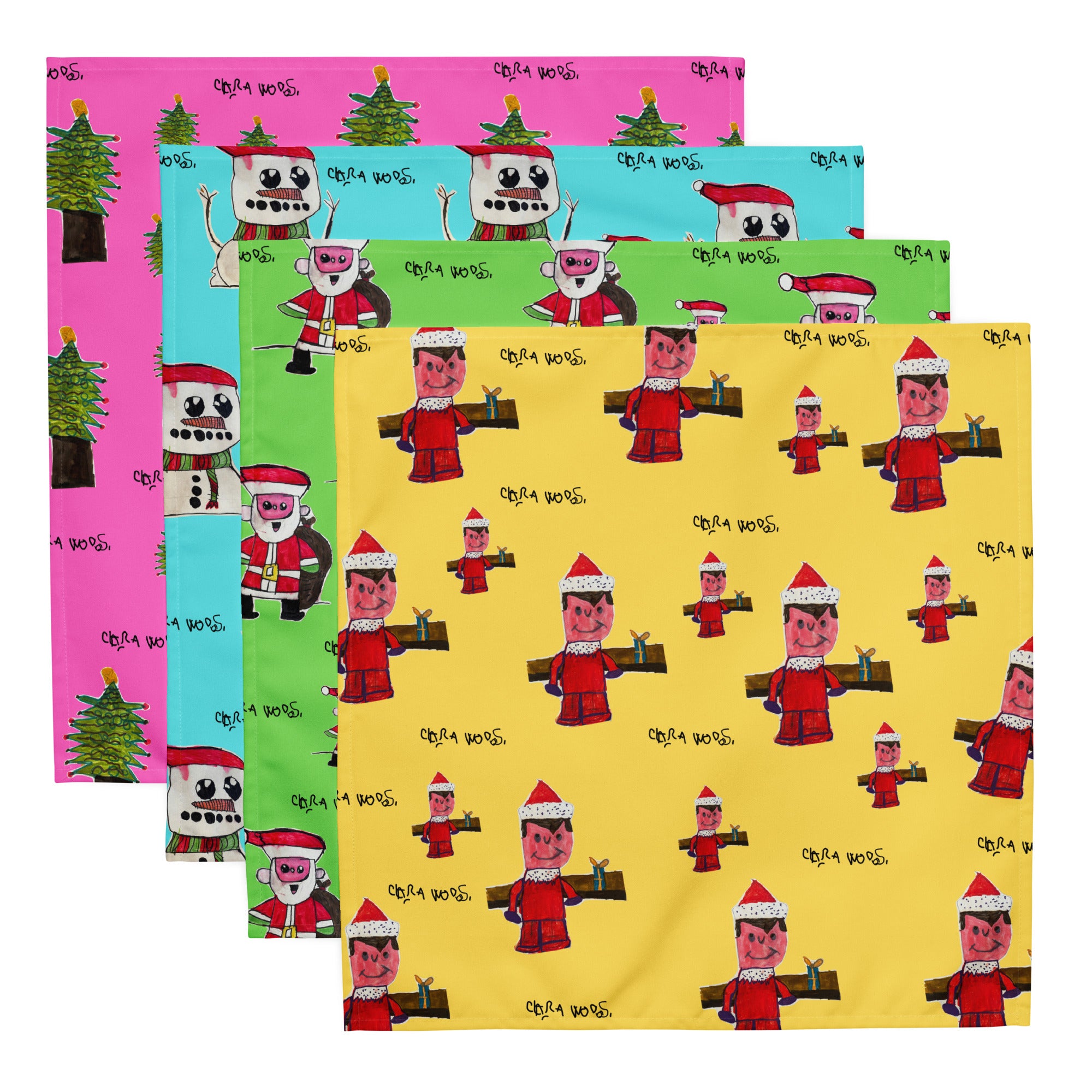 Christmas Cloth napkin set
