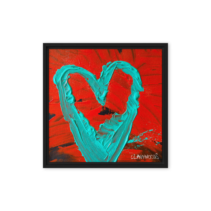 Shimmer Heart, Print