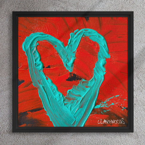 Shimmer Heart, Print