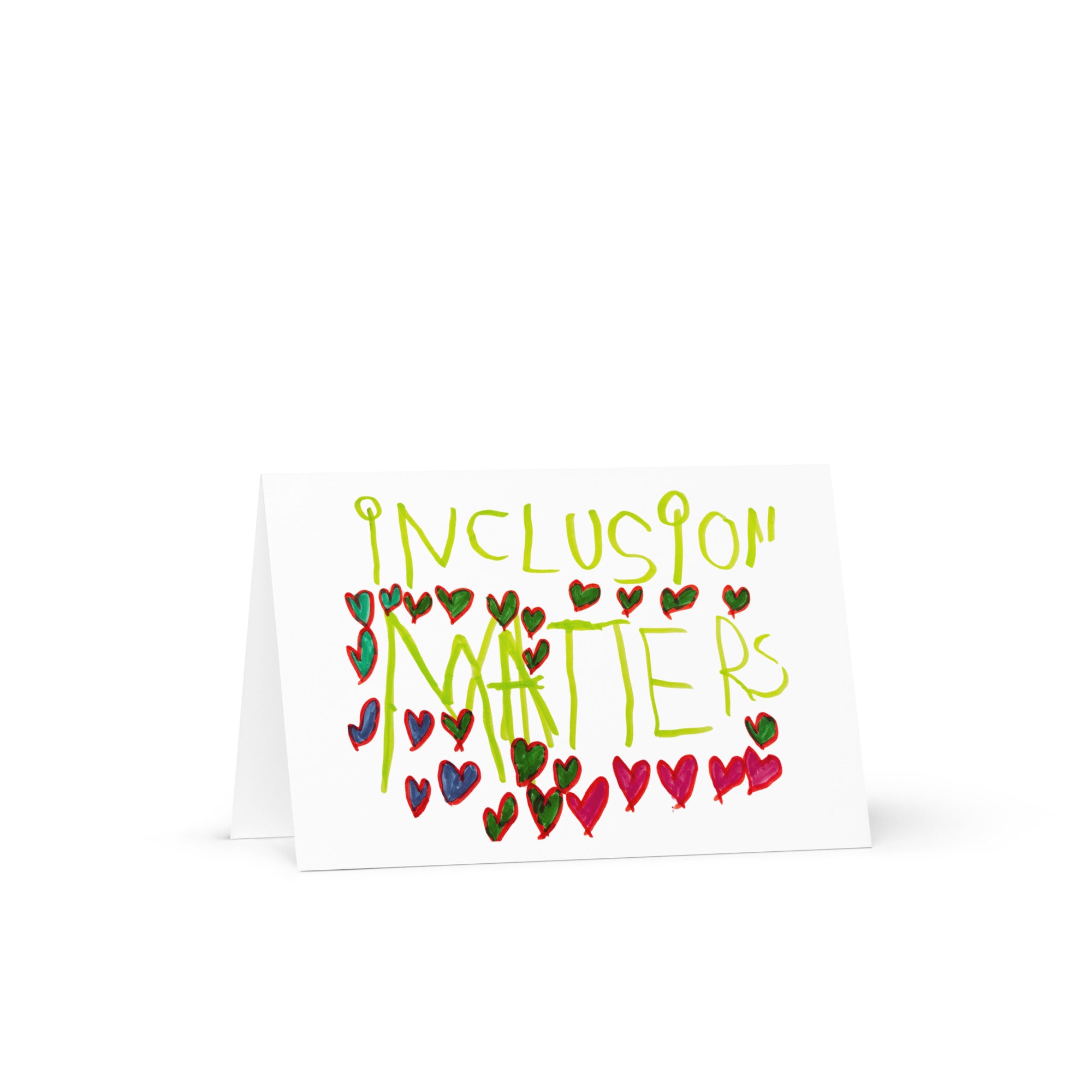 Inclusion Matters Greeting card