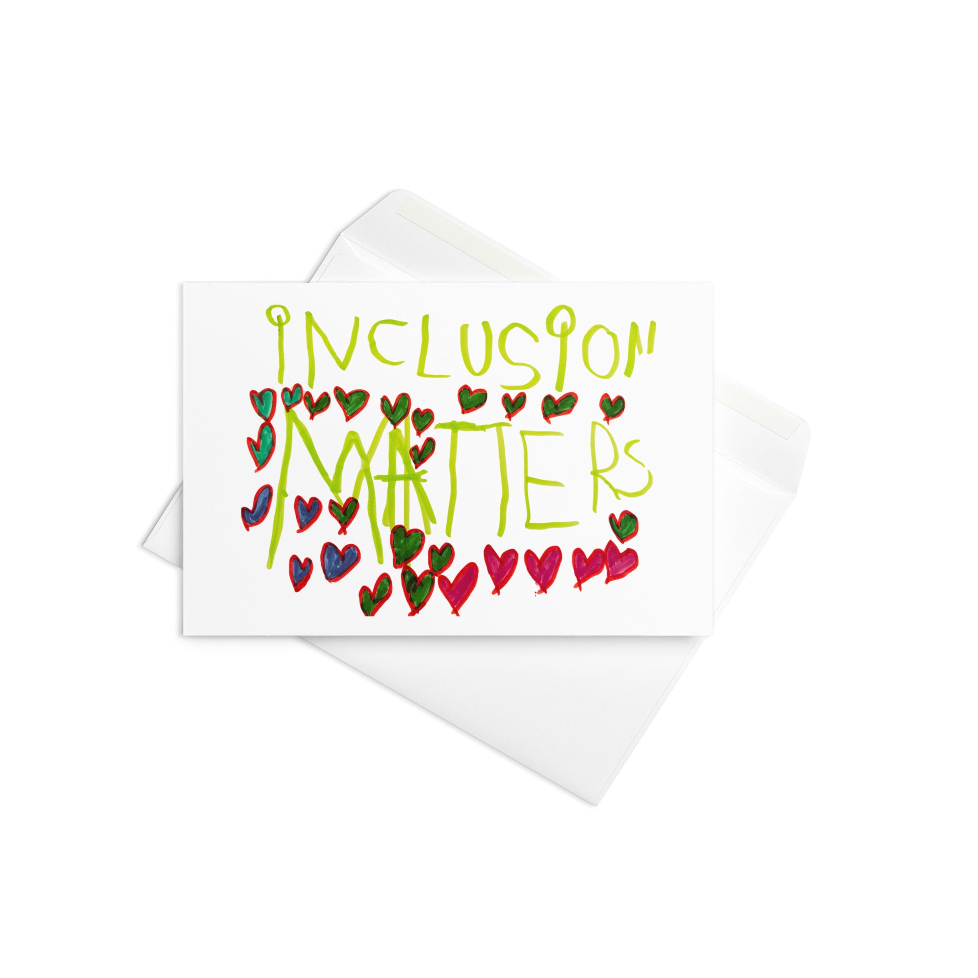 Inclusion Matters Greeting card