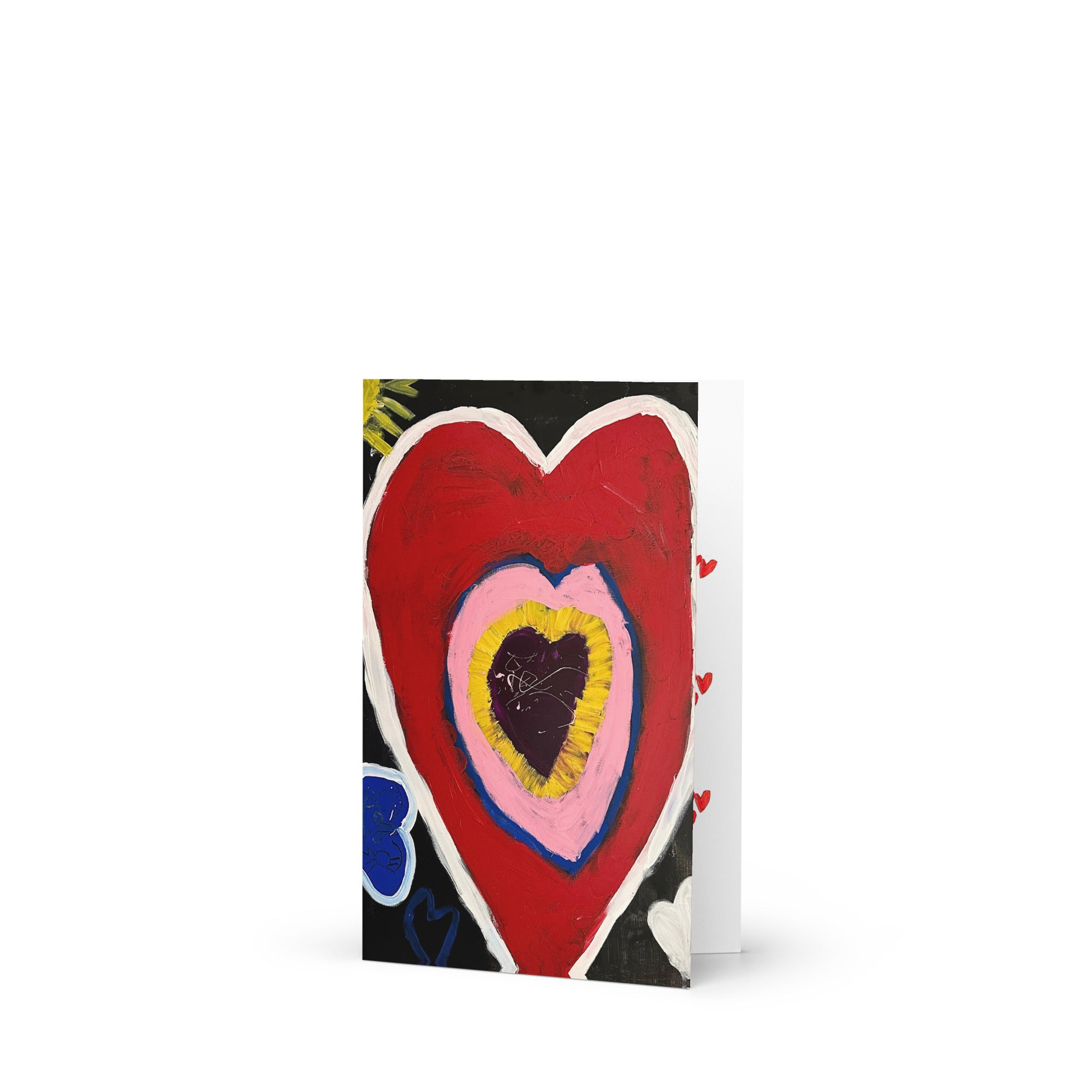"Therapist Heart" Greeting card