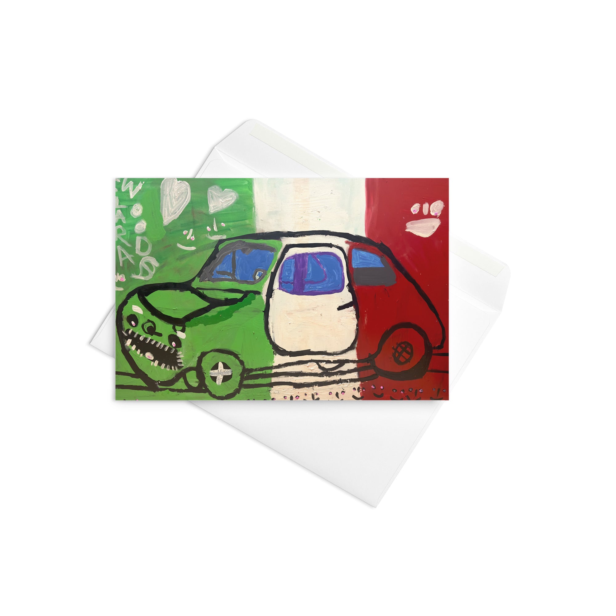 "Fiat" Greeting card