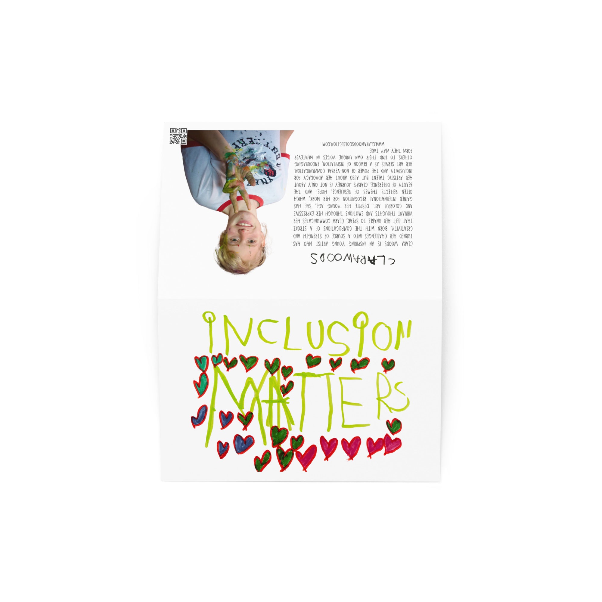 Inclusion Matters Greeting card