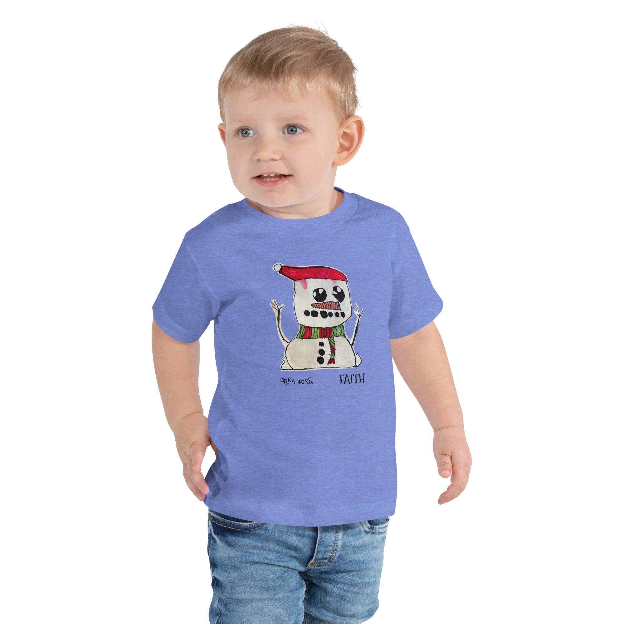 Toddler FAITH Sleeve Tee