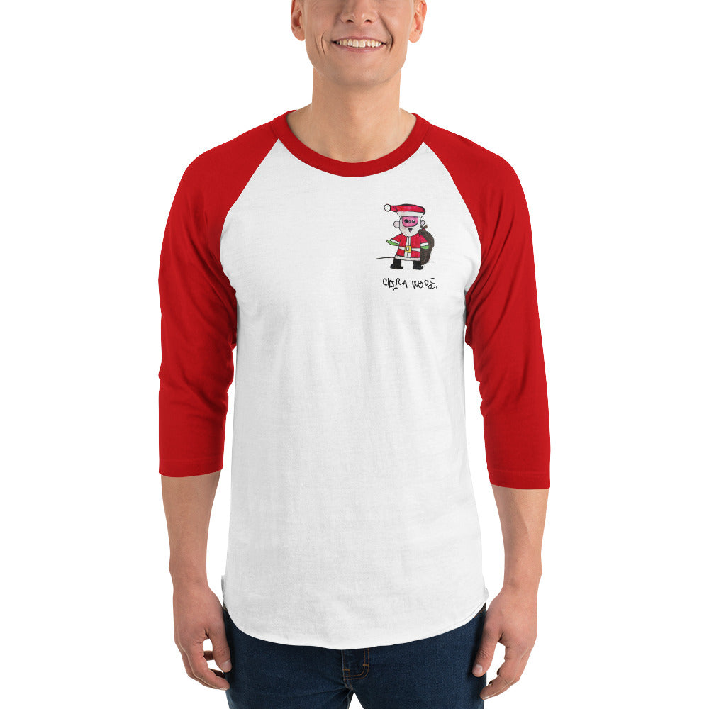 3/4 sleeve SANTA