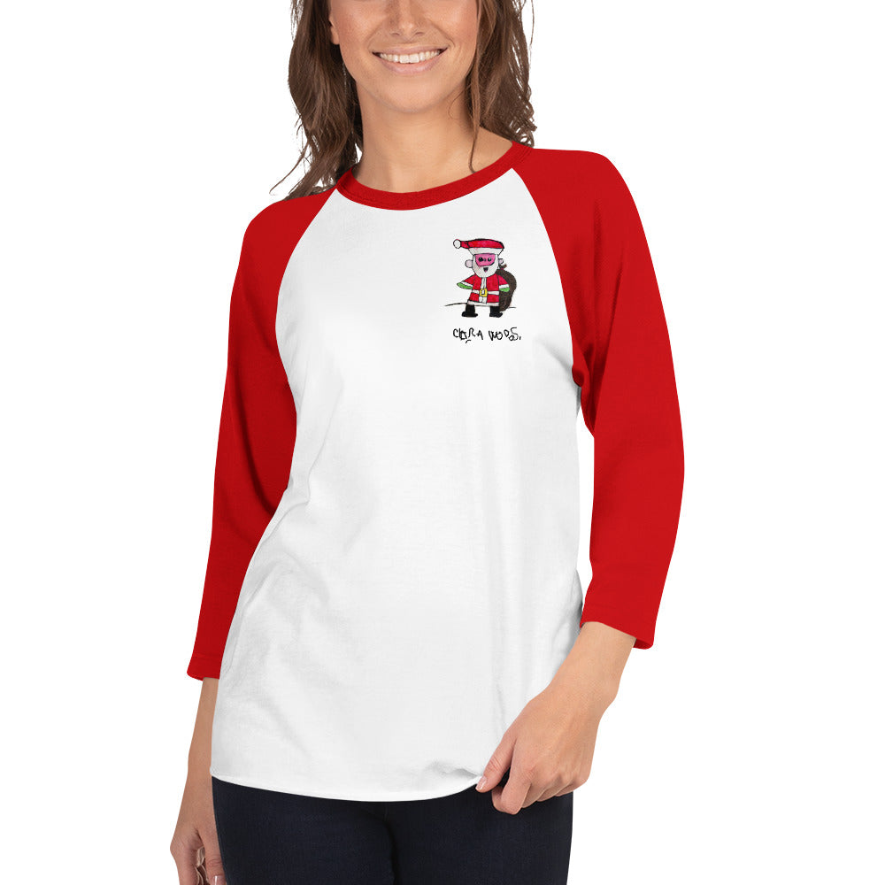 3/4 sleeve SANTA