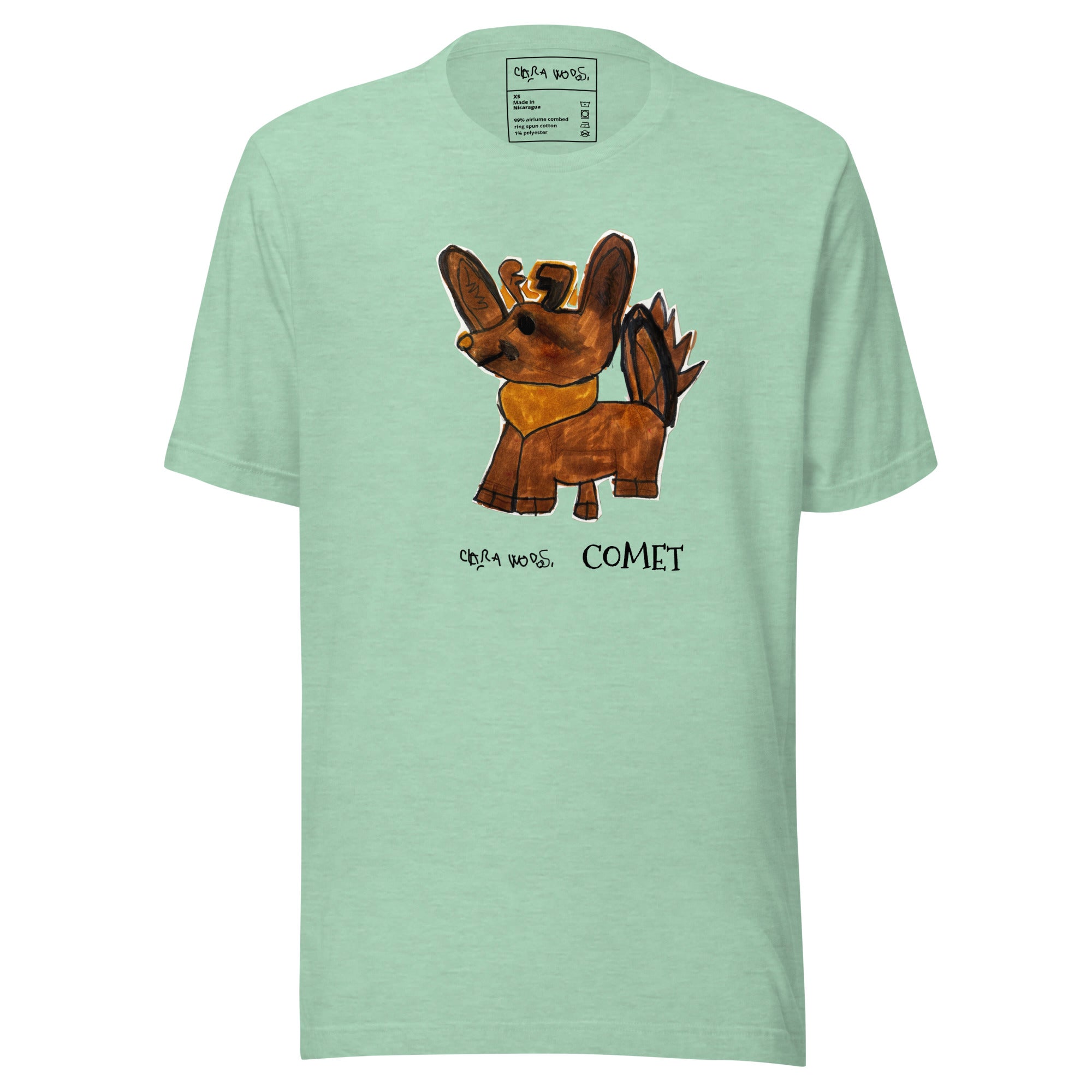 COMET, T-shirt by Clara Woods