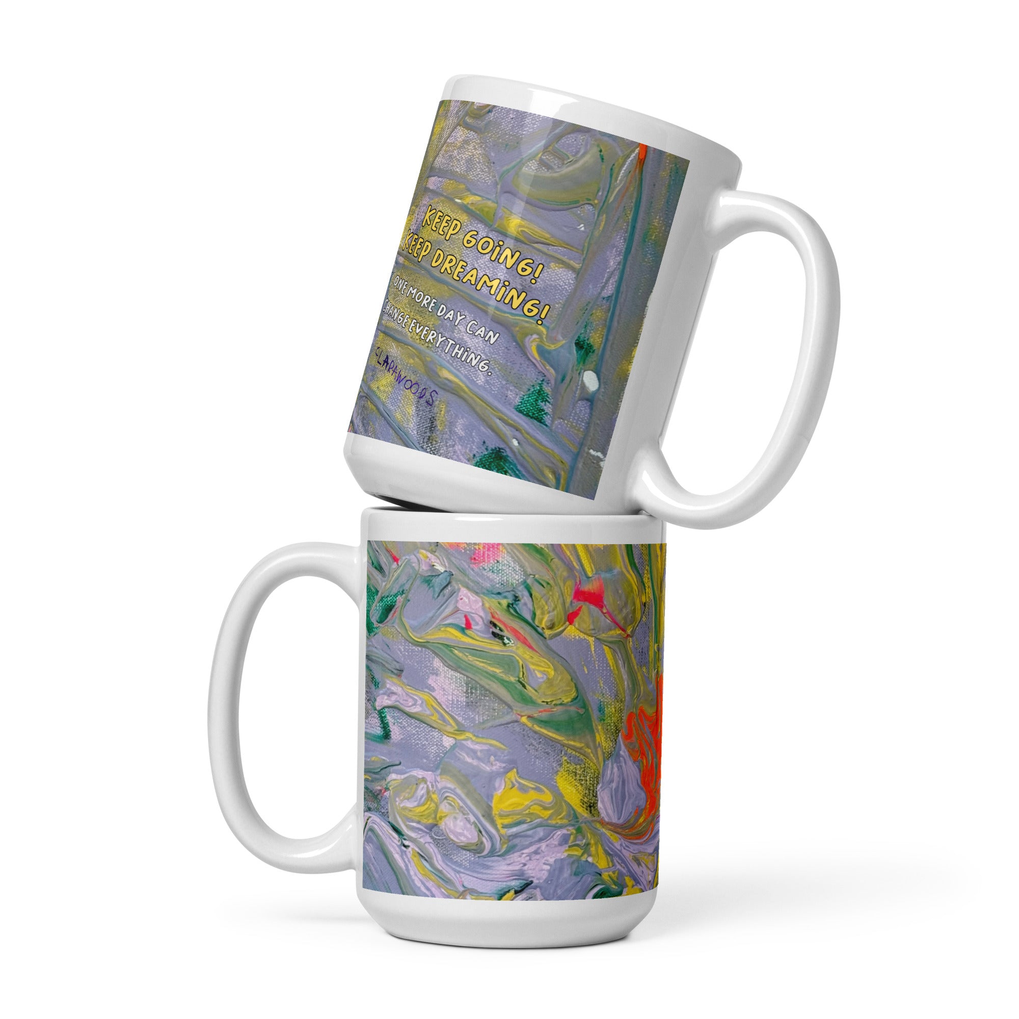 Keep Going mug