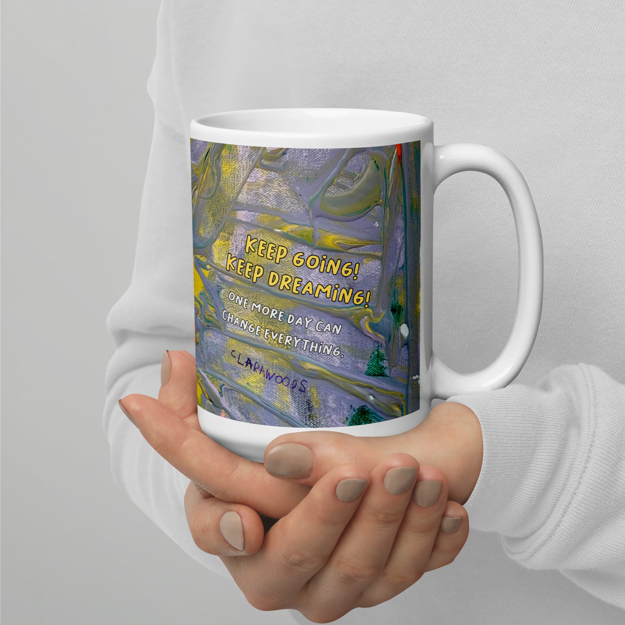 Keep Going mug