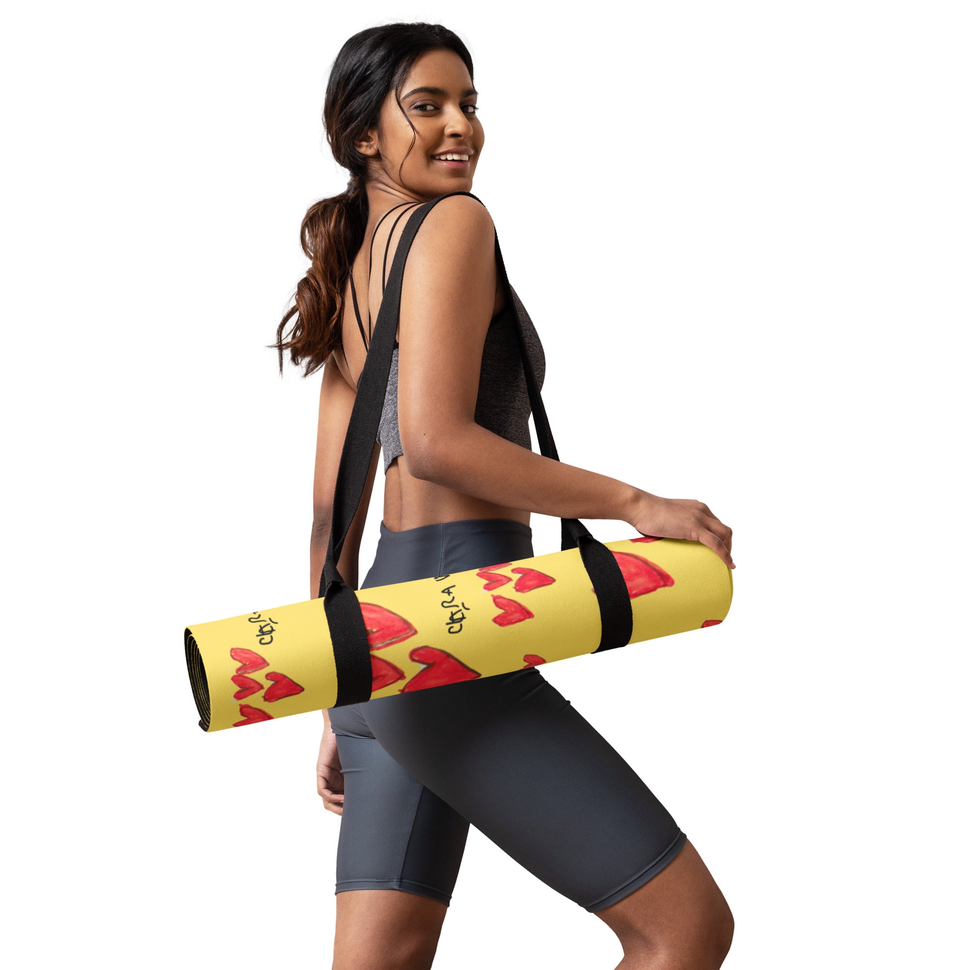 "Power of Love" Yoga mat