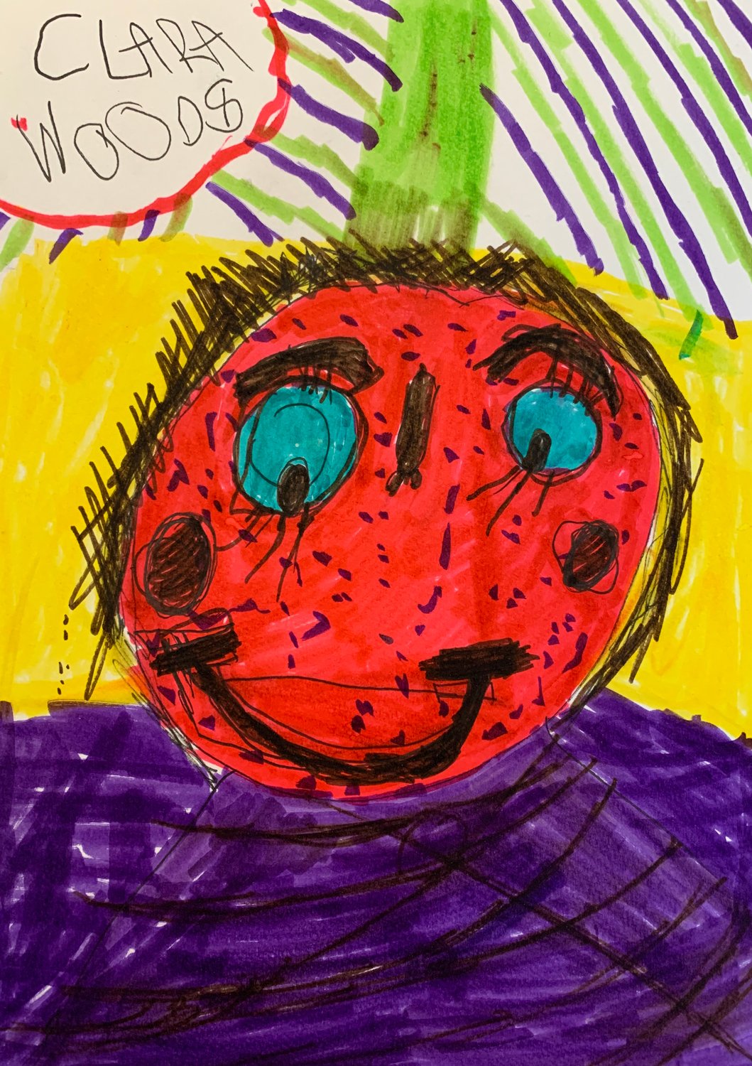 Mr. Freckle (29x21 cm - 11.4x8.2")