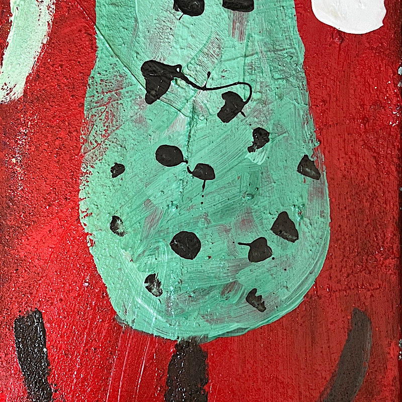 Mint Tree, Painting, Acrylic on canvas, 2022 (24"12")