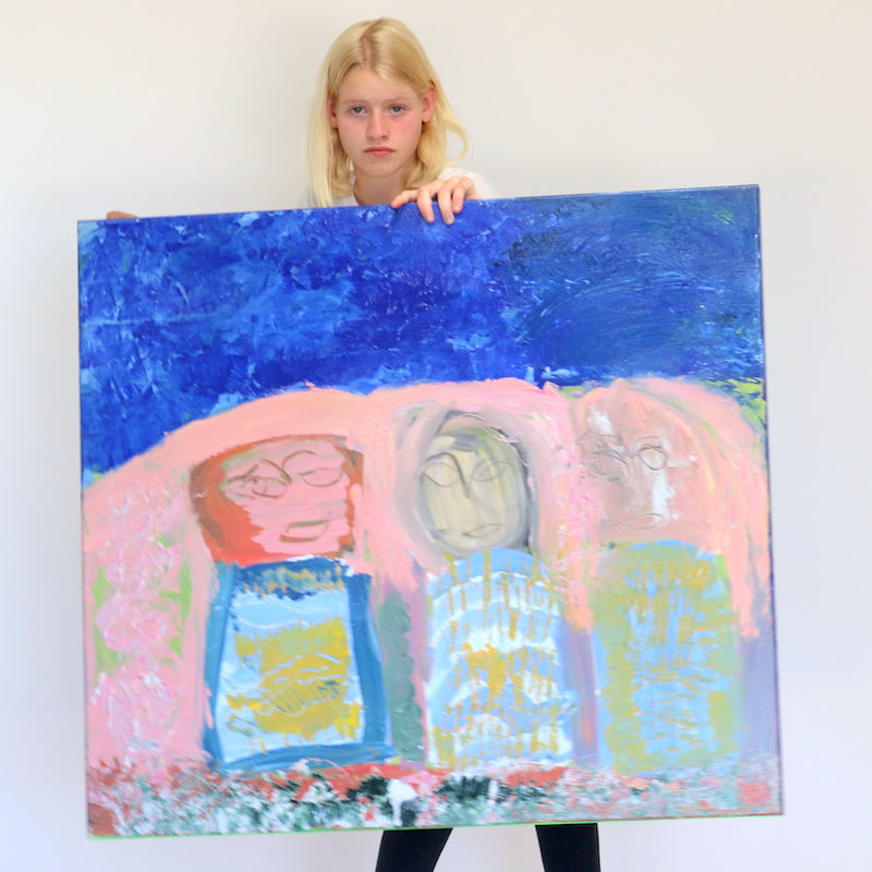 Medici's Clan (90x100 cm / 35,4"x39")
