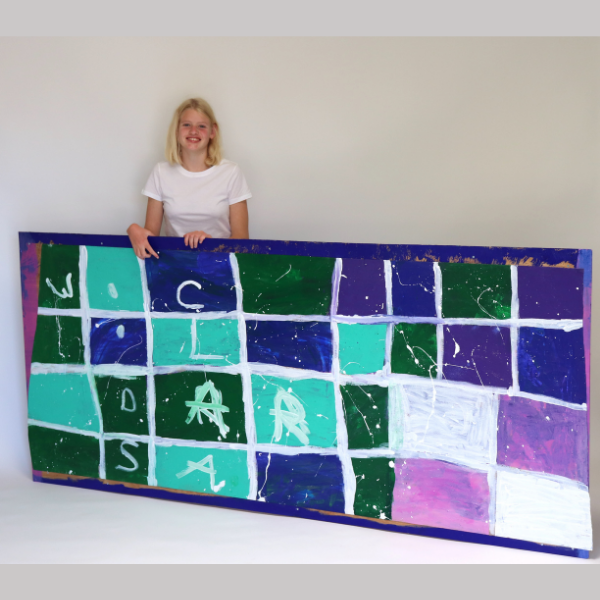 Chess Game (107x244 cm / 42"x96")