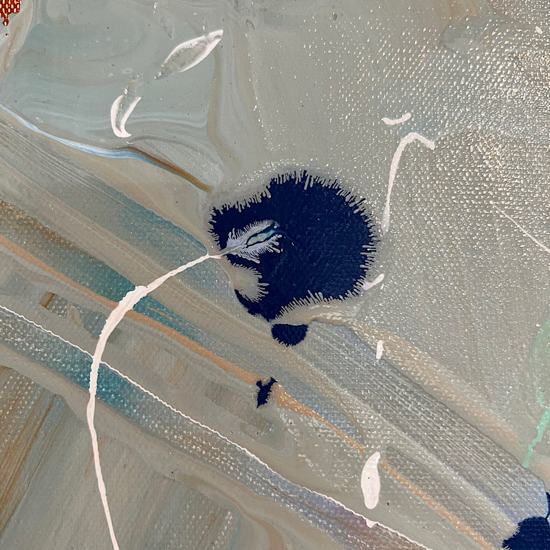 Get Lucky, Painting, Acrylic on canvas, 2022 (24x24")