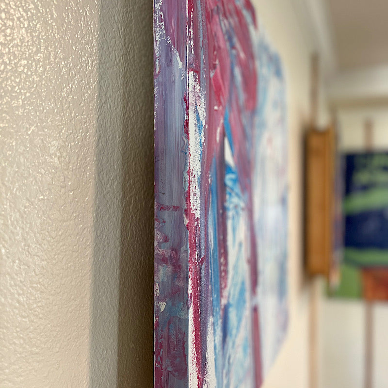 Squee, Painting, Acrylic on canvas, 2022 (24x24")