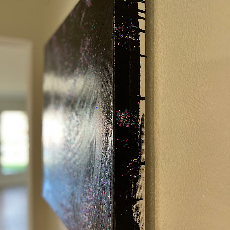 Dancing with myself, Painting, Acrylic on canvas, 2022 (20x20")