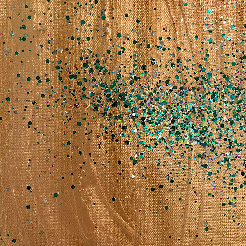 Dancing in the street, Painting, Acrylic on canvas, 2022 (20x20")