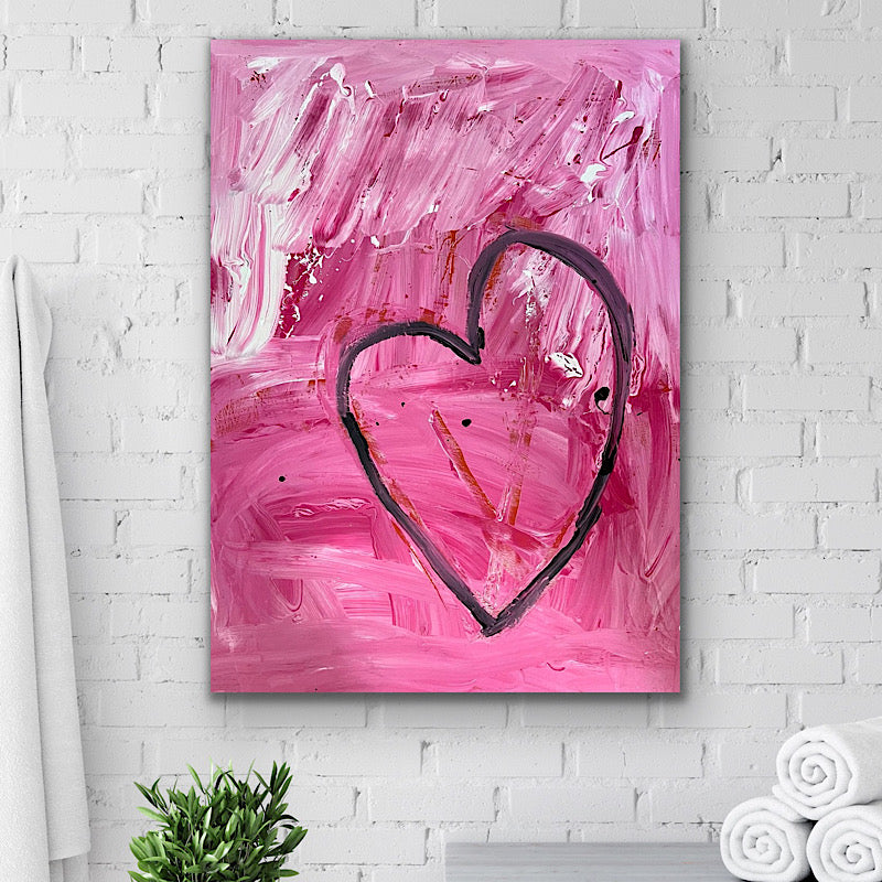 Glee, Painting, Acrylic on canvas, 2022 (48"x36")