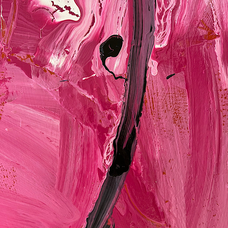 Glee, Painting, Acrylic on canvas, 2022 (48"x36")