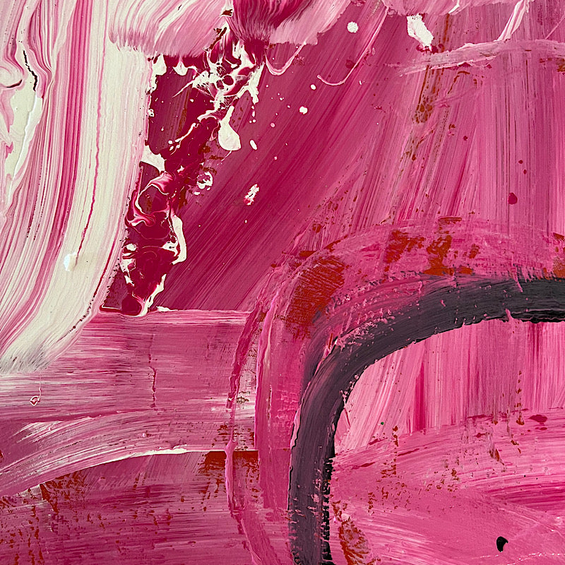 Glee, Painting, Acrylic on canvas, 2022 (48"x36")