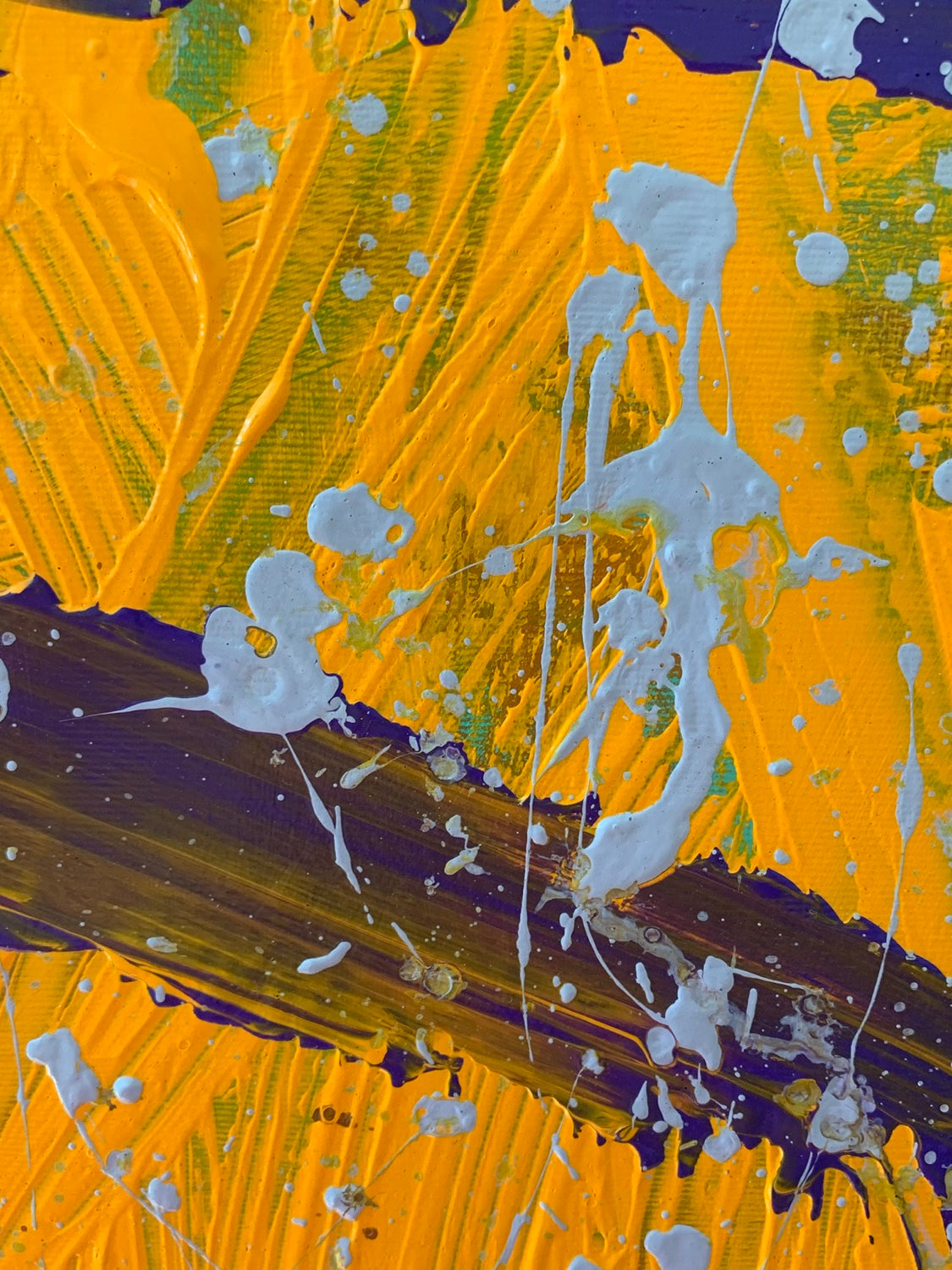 Los Angeles - Painting, acrylic on canvas, 2021 (20"x20")