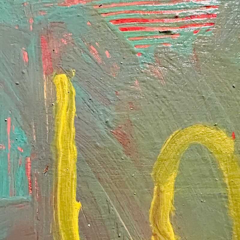 Love #1, Painting, Acrylic on canvas, 2022 (11x14")