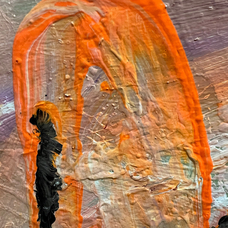 Love #2, Painting, Acrylic on canvas, 2022 (16x20")