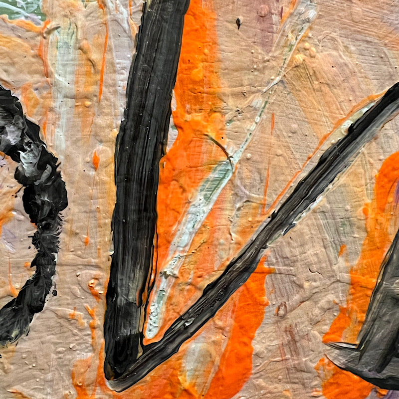 Love #2, Painting, Acrylic on canvas, 2022 (16x20")