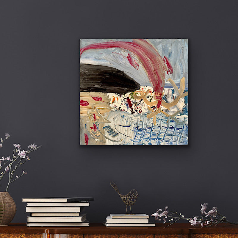 My brain rocks, Painting, Oil on canvas, 2022 (24x24")