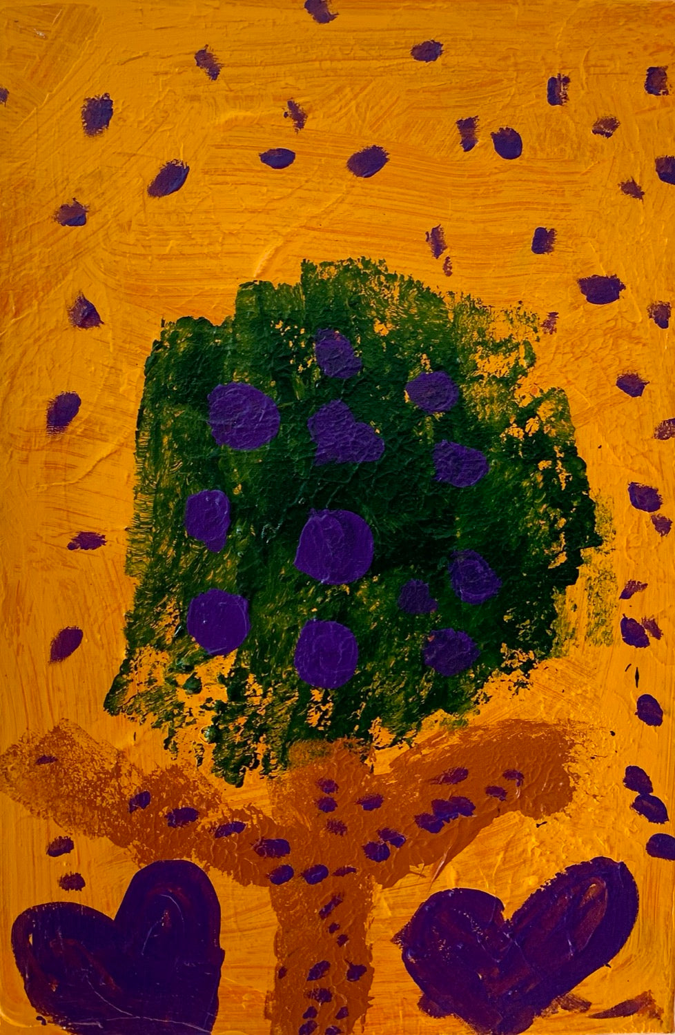 Paradise tree (60x40 cm / 23,5"x16")