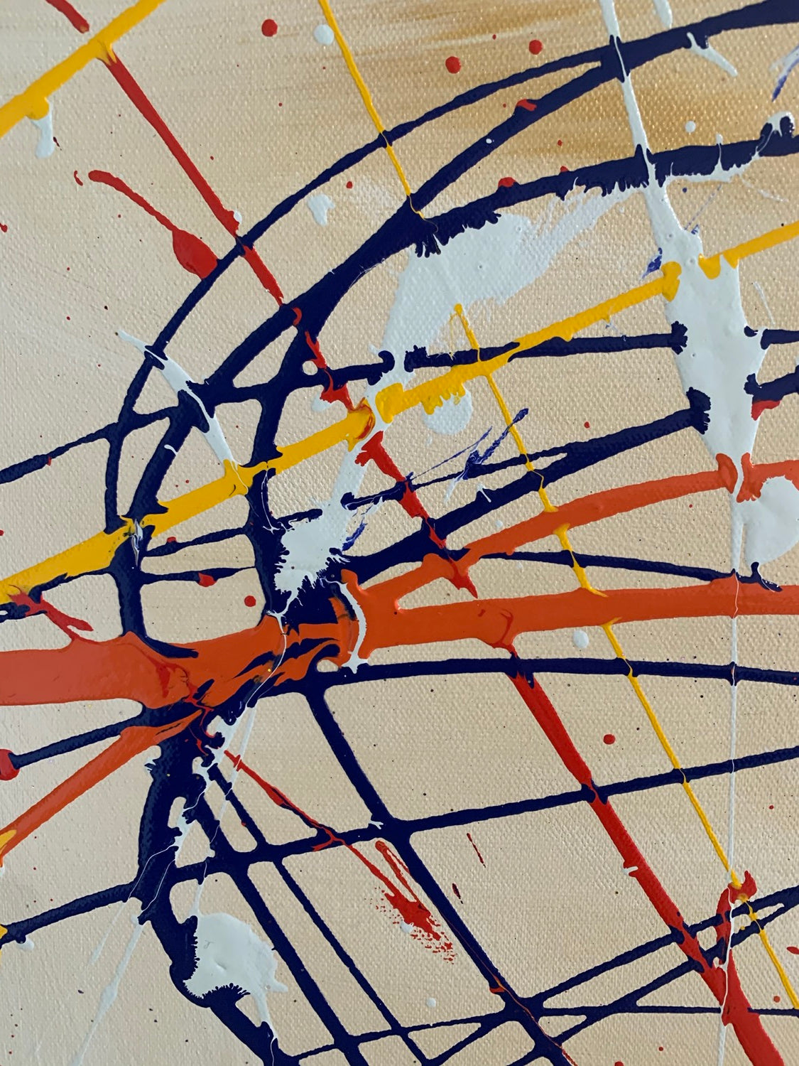 Power of love (121x121 cm / 48"x48")