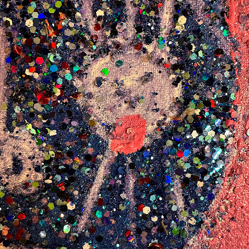 Up love #2, Painting, Acrylic on canvas, 2023 (12x9")