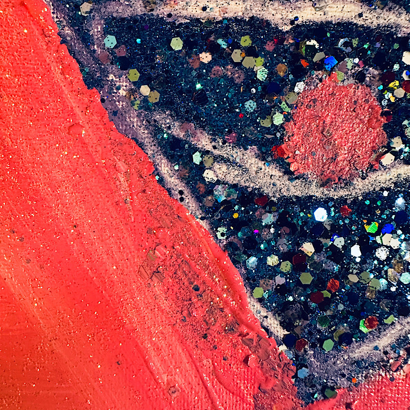 Up love #2, Painting, Acrylic on canvas, 2023 (12x9")