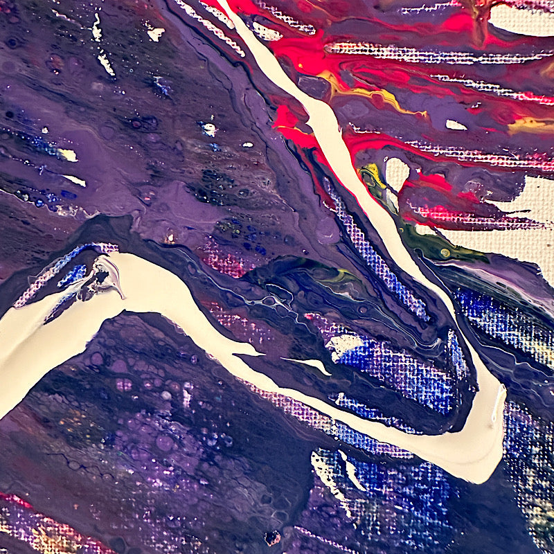 Up love #5, Painting, Acrylic on canvas, 2023 (12x9")