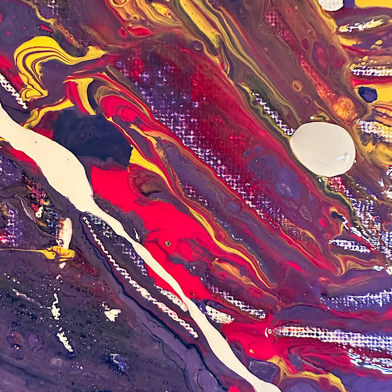 Up love #5, Painting, Acrylic on canvas, 2023 (12x9")