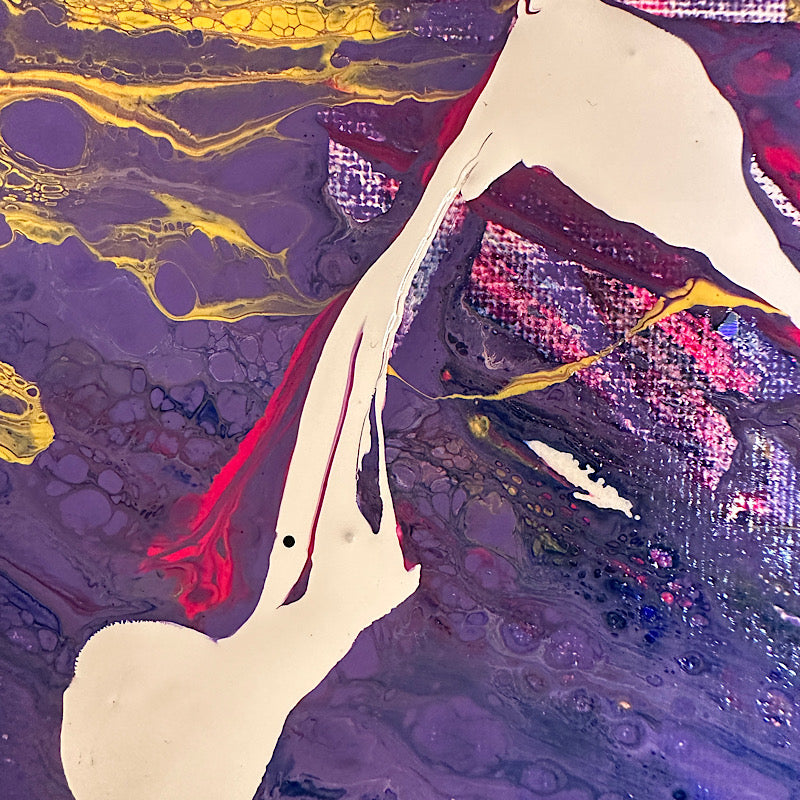 Up love #5, Painting, Acrylic on canvas, 2023 (12x9")
