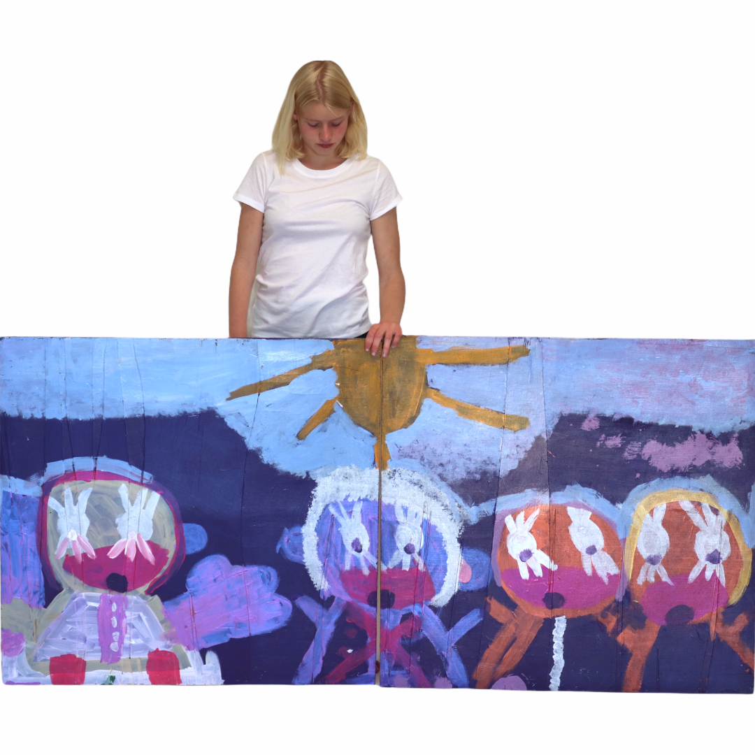 Precious Girls (90x192cm / 35,4"x75,5")