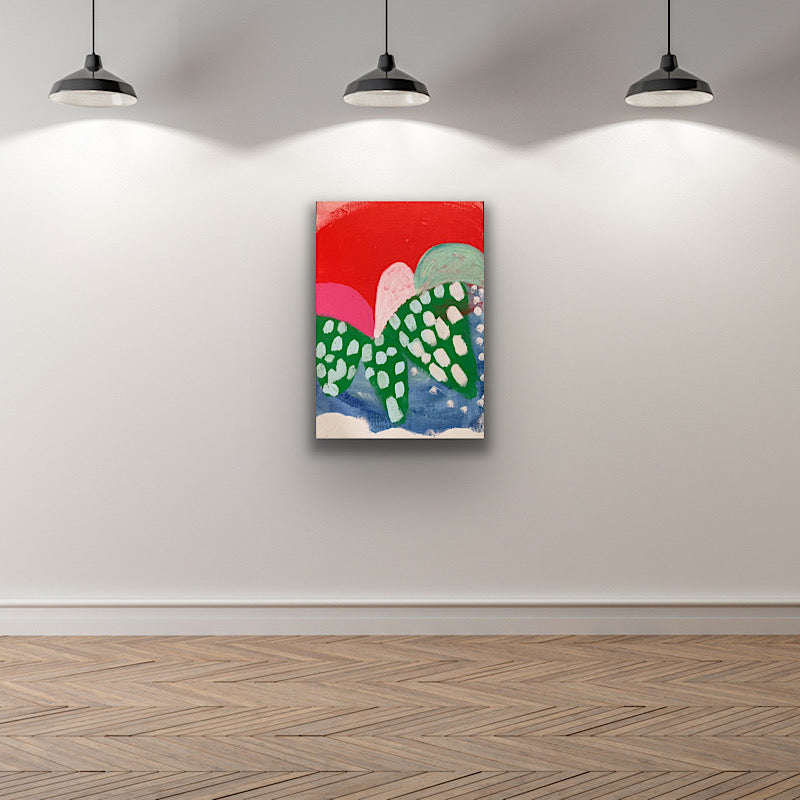 Stupefy, Painting, acrylic on canvas, 2021 (33”x23,5")