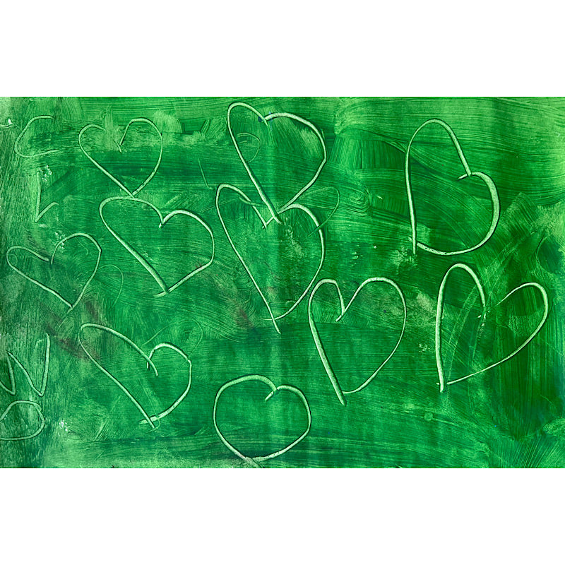 Love #5, Painting, Acrylic on canvas, 2022 (12x16")