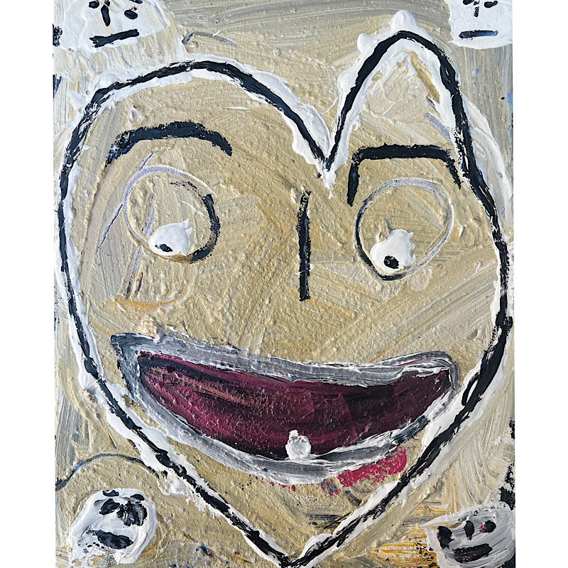 Love #6, Painting, Acrylic on canvas, 2022 (20x16")