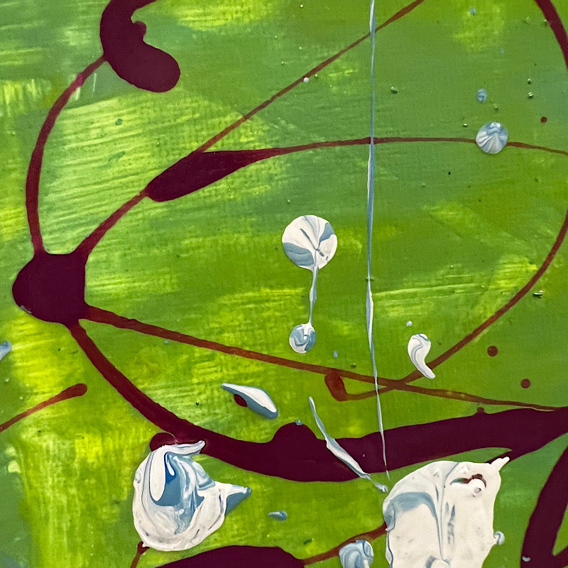 Wind, Painting, Acrylic on canvas, 2022 (6x8")